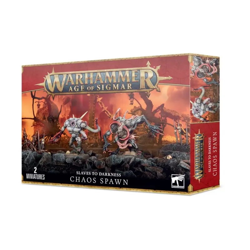 Slaves to darkness: chaos spawn, age of sigmar, games workshop, model 83-10